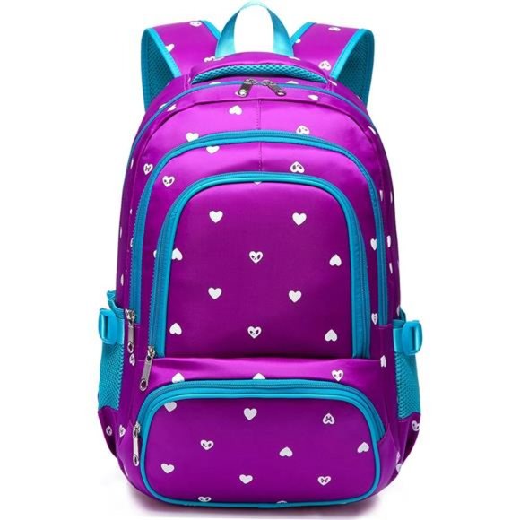 Girls Backpack Kids Elementary School Bags Child Bookbags Waterproof Lightweight